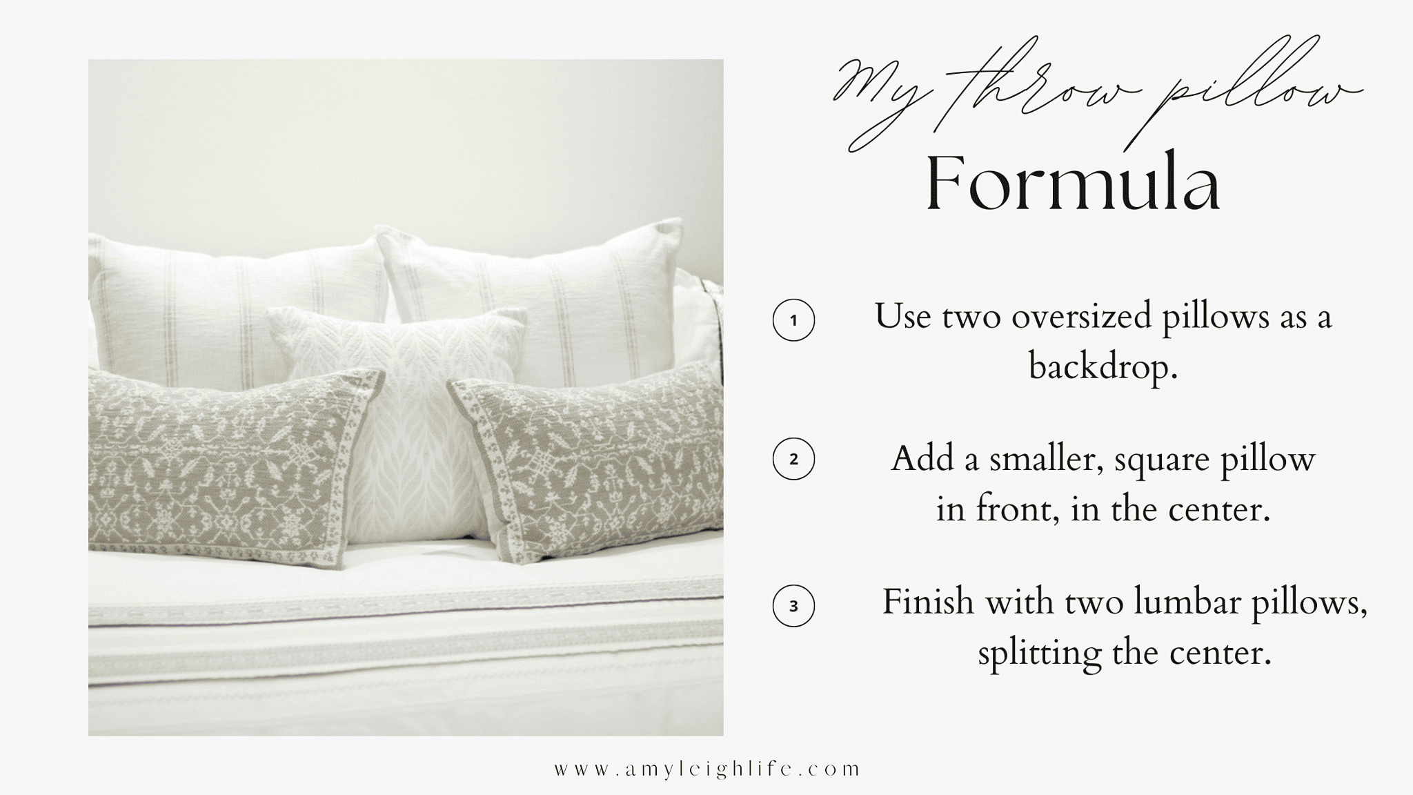 Throw Pillow Combinations My Easy Formula for Styling Your Throw